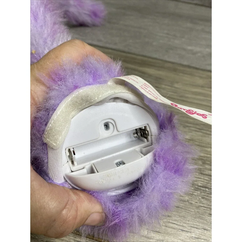 Pomsies‎ Speckles Purple Kitty Cat Pet Interactive Plush Works